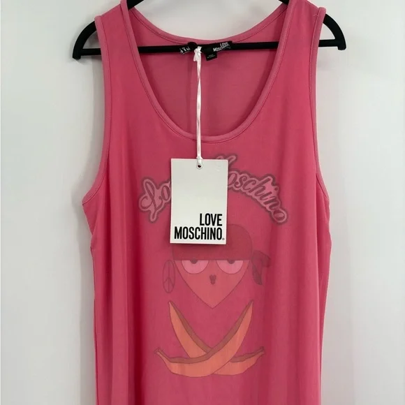 love moschino pink dress Love Moschino | NWT Fuxia Pink Dress Size 6